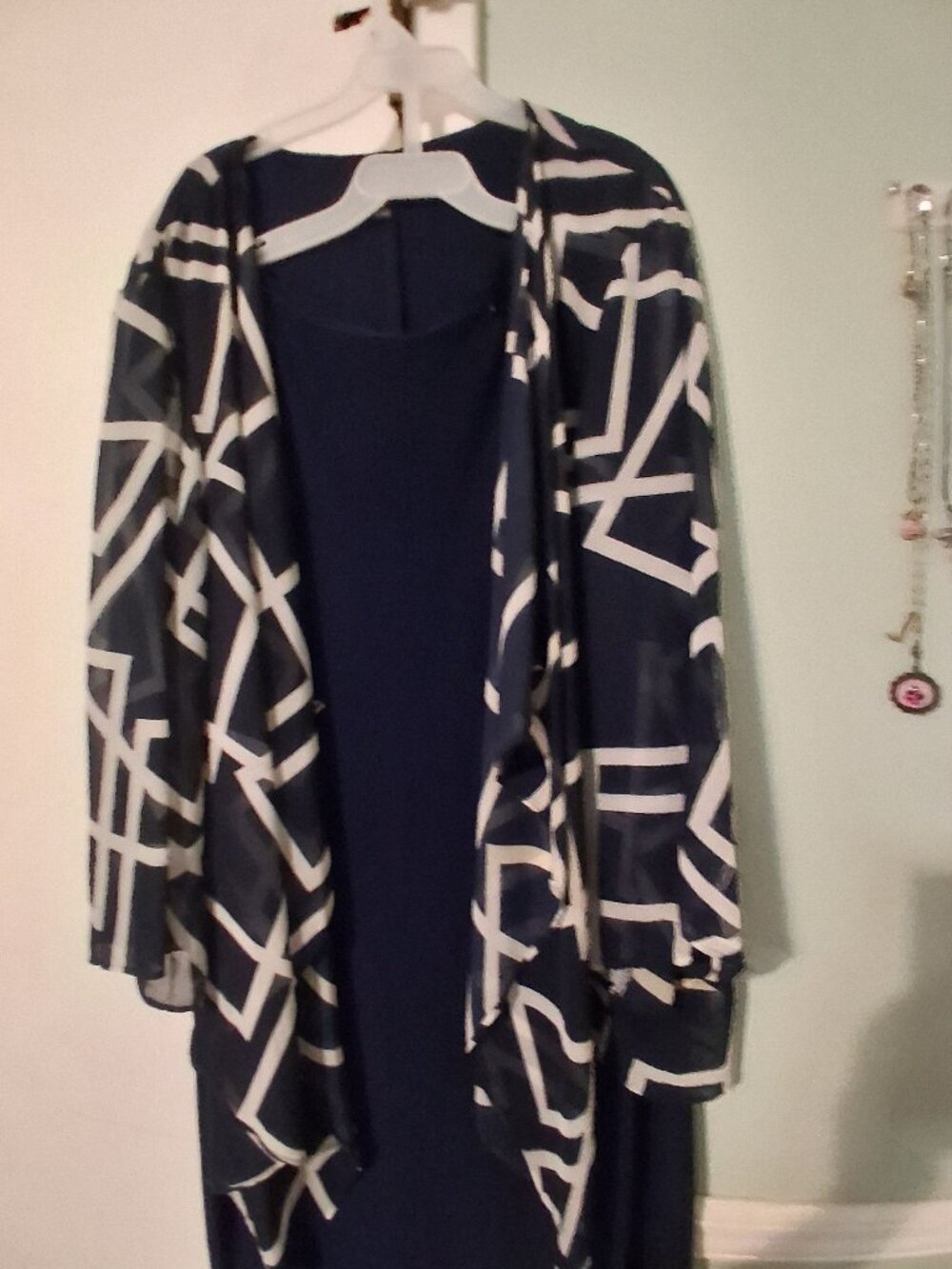 Blue navy dress
